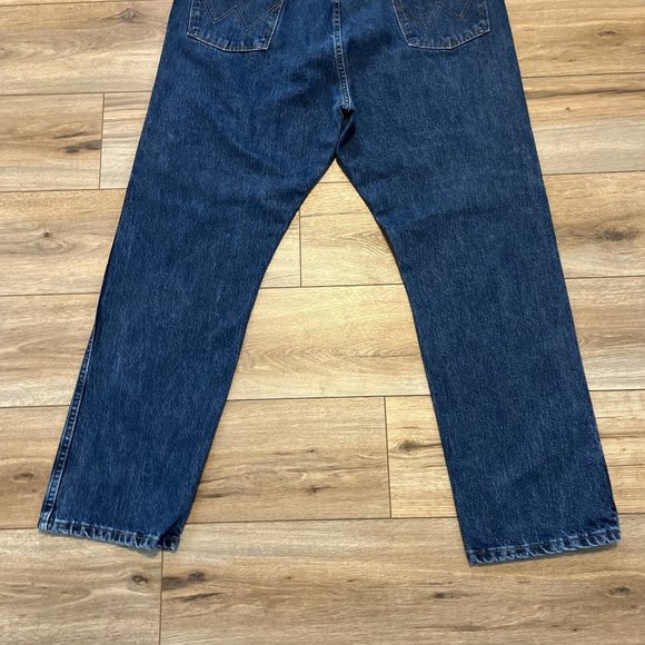 Men's Wrangler Western Denim Jeans SZ 40x30 Blue Cotton 13MWZWD Classic - Picture 6 of 10